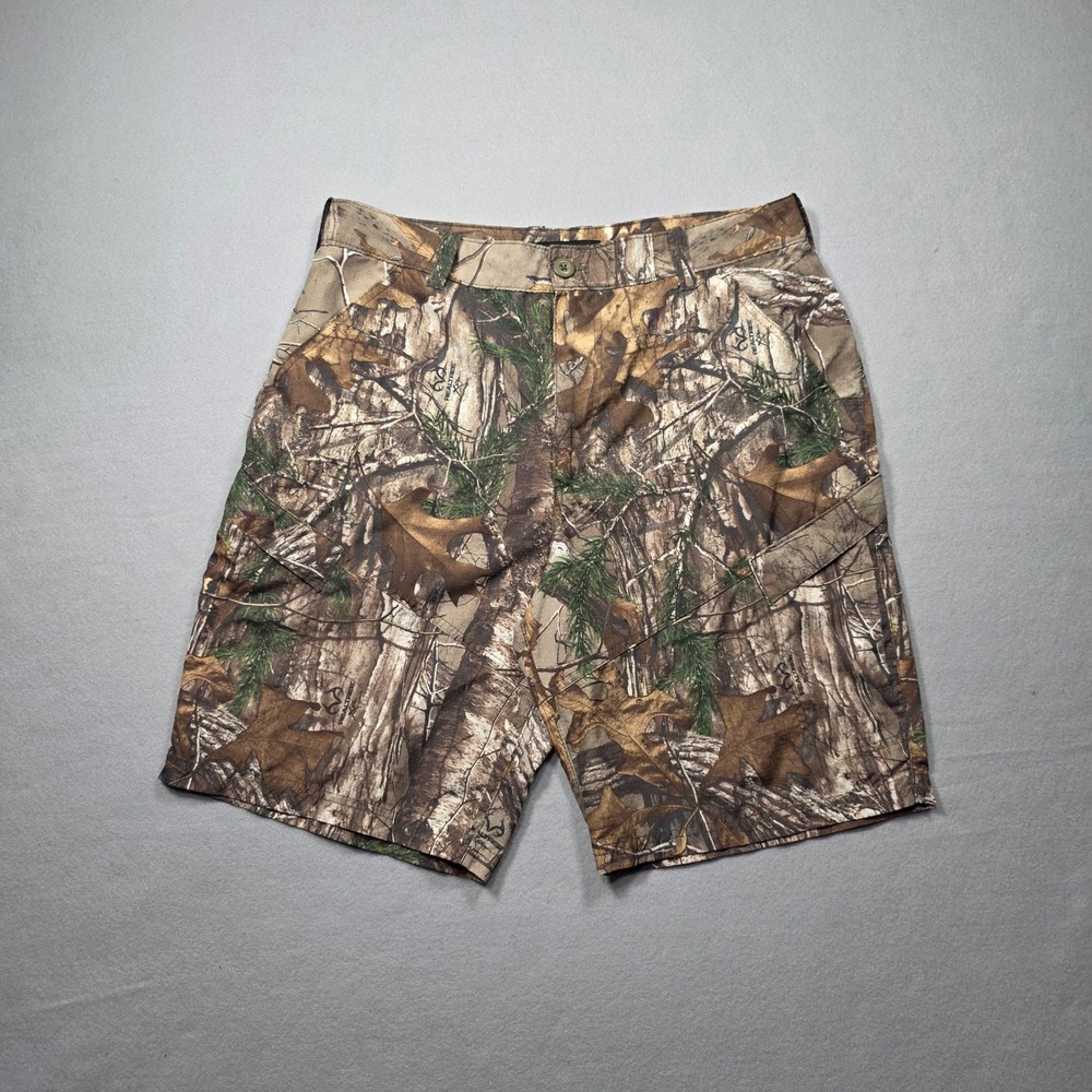 Realtree Camo Cargo Shorts - Mens Medium